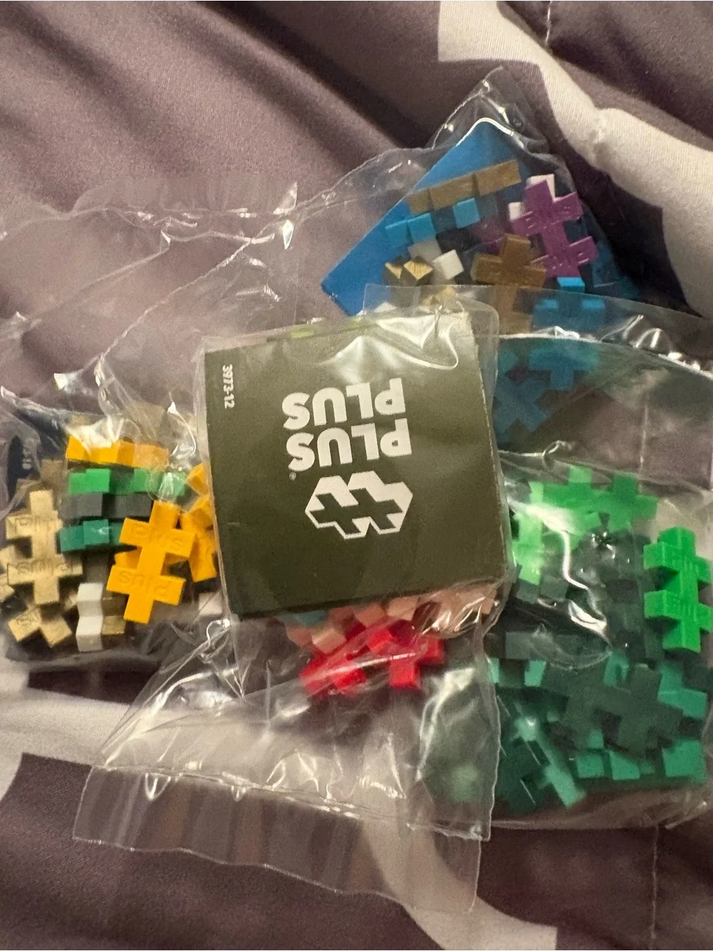 Plus Plus Christmas assorted Creative Building Packs blind pack of 3